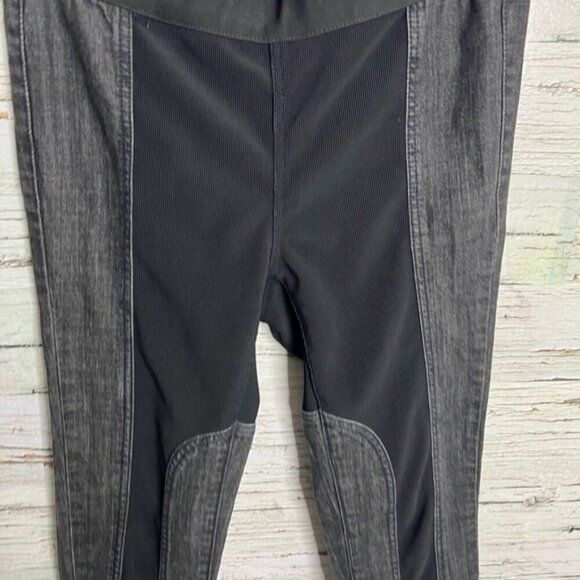 BCBGMaxazria Jackson Moto Leggings Night Sand size medium - Picture 3 of 11